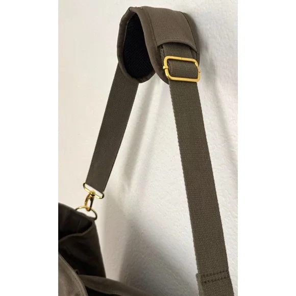 BOGG Boat Bag by Bogg Bag Olive Green Double Handles Adjustable Shoulder Strap - Picture 10 of 16